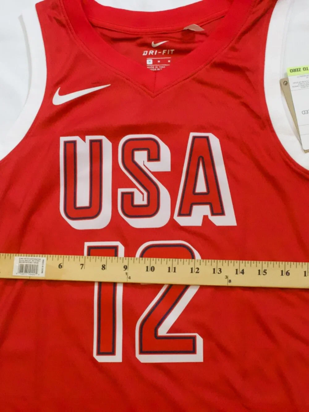 NEW Men's Caitlin Clark #12 USA Jersey Size Medium - Picture 3 of 7